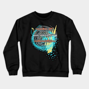 Make It An Exciting Adventure Inspiring Typography Crewneck Sweatshirt